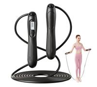 Smart Digital Jump Rope With Calorie Counter, Adjustable Skipping Rope For Indoor Fitness, Gym Accessories For Men And Women, Home Workout Gift, Perfect For Chinese New Year Valentine’s Day