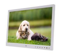 Smart Digital Picture Frame, 15 Inch 1080P HD Multifunctional Wireless Photo Frame with Remote Control for Home Advertising, HiFi Colors, Touch Controls (Spina europea)