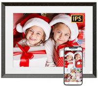 Smart Digital Picture Frame WiFi-Cloud-Photo-Frame - 9,7" IPS Touch Screen Digital Frame 32GB, Sensore di movimento, rotazione automatica, funzione completa, condividi foto video tramite app e-mail