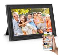Smart Digital Picture Frame WiFi Invia foto dal tuo telefono 16 GB di archiviazione Sistema liscio 10.1 pollici 1280x800 IPS Touch Screen Cornice per foto digitale Rotazione automatica Montabile a