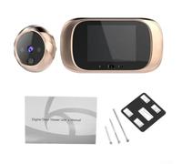 Smart Doorbell Camera con Auto Photo per la funzione di cattura | Display LCD da 2,8 pollici, visione chiara dei visitatori, migliora la sicurezza della porta, non c'è bisogno di aprire