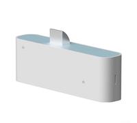 Smart Drawer Lock Card Sensor, No Drill Installation, NFC Electric Multiple Access Options for Home Security, Bianco