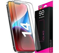 smart engineered 2 x pellicole protettive in vetro per iPhone 14 - Made in Germany 100% su misura con aiuto per l'installazione, compatibile con iPhone 14