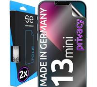 smart engineered 3D Pellicola protettiva per schermo per Apple iPhone 13 Pro Max Privacy [2 pezzi Anti-Spia, Case-friendly, Non Vetro Temperato ma Pellicola Protettiva TPU, Anti-spy