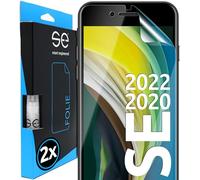 smart engineered 3D Pellicola protettiva per schermo per Apple iPhone SE 2020/2022 [2 pezzi Transparente, Case-friendly, Non Vetro Temperato ma Pellicola Protettiva TPU