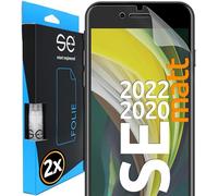 smart engineered 3D Pellicola protettiva per schermo per Apple iPhone SE 2020/2022 [2 pezzi Transparente, Case-friendly, Non Vetro Temperato ma Pellicola Protettiva TPU