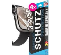 smart engineered 3D Pellicola protettiva per schermo per Apple Watch 44 / 45mm [4 pezzi Transparente, Case-friendly, Non Vetro Temperato ma Pellicola Protettiva TPU