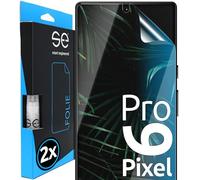 smart engineered 3D Pellicola protettiva per schermo per Google Pixel 6 Pro [2 pezzi Transparente, Case-friendly, Non Vetro Temperato ma Pellicola Protettiva TPU