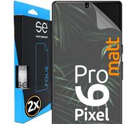 smart engineered 3D Pellicola protettiva per schermo per Google Pixel 6 Pro antiriflesso [2 pezzi Opaco, Case-friendly, Non Vetro Temperato ma Pellicola Protettiva TPU