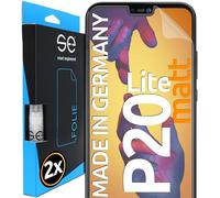 smart engineered 3D Pellicola protettiva per schermo per Huawei P20 Lite antiriflesso [2 pezzi Opaco, Case-friendly, Non Vetro Temperato ma Pellicola Protettiva TPU