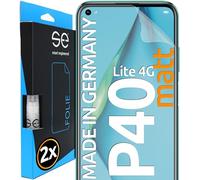 smart engineered 3D Pellicola protettiva per schermo per Huawei P40 Lite 4G antiriflesso [2 pezzi Opaco, Case-friendly, Non Vetro Temperato ma Pellicola Protettiva TPU
