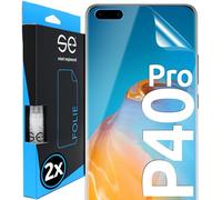 smart engineered 3D Pellicola protettiva per schermo per Huawei P40 Pro antiriflesso [2 pezzi Opaco, Case-friendly, Non Vetro Temperato ma Pellicola Protettiva TPU