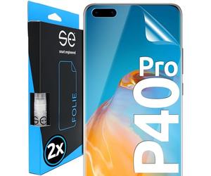 smart engineered 3D Pellicola protettiva per schermo per Huawei P40 Pro [2 pezzi Transparente, Case-friendly, Non Vetro Temperato ma Pellicola Protettiva TPU