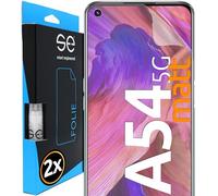 smart engineered 3D Pellicola protettiva per schermo per Oppo A54 5G antiriflesso [2 pezzi Opaco, Case-friendly, Non Vetro Temperato ma Pellicola Protettiva TPU