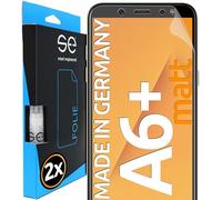 smart engineered 3D Pellicola protettiva per schermo per Samsung Galaxy A6 Plus antiriflesso [2 pezzi Opaco, Case-friendly, Non Vetro Temperato ma Pellicola Protettiva TPU