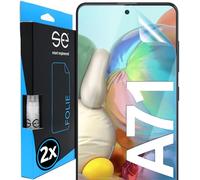 smart engineered 3D Pellicola protettiva per schermo per Samsung Galaxy A71 [2 pezzi Transparente, Case-friendly, Non Vetro Temperato ma Pellicola Protettiva TPU