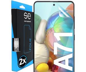 smart engineered 3D Pellicola protettiva per schermo per Samsung Galaxy A71 [2 pezzi Transparente, Case-friendly, Non Vetro Temperato ma Pellicola Protettiva TPU