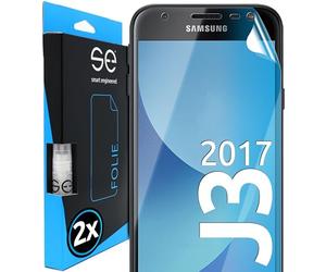 smart engineered 3D Pellicola protettiva per schermo per Samsung Galaxy J3 2017 [2 pezzi Transparente, Case-friendly, Non Vetro Temperato ma Pellicola Protettiva TPU