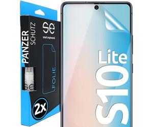 smart engineered 3D Pellicola protettiva per schermo per Samsung Galaxy S10 Lite [2 pezzi Transparente, Case-friendly, Non Vetro Temperato ma Pellicola Protettiva TPU
