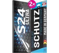 smart engineered 3D Pellicola protettiva per schermo per Samsung Galaxy S24 Ultra [2 pezzi Transparente, Case-friendly, Non Vetro Temperato ma Pellicola Protettiva TPU