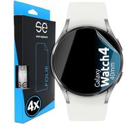 smart engineered 3D Pellicola protettiva per schermo per Samsung Galaxy Watch 4 (40mm) [4 pezzi Transparente, Case-friendly, Non Vetro Temperato ma Pellicola Protettiva TPU