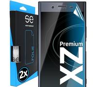 smart engineered 3D Pellicola protettiva per schermo per Sony Xperia XZ Premium [2 pezzi Transparente, Case-friendly, Non Vetro Temperato ma Pellicola Protettiva TPU