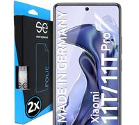 smart engineered 3D Pellicola protettiva per schermo per Xiaomi 11T / 11T Pro [2 pezzi Transparente, Case-friendly, Non Vetro Temperato ma Pellicola Protettiva TPU