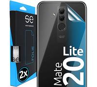 smart engineered 3D Pellicola protettiva posteriore per Huawei Mate 20 Lite [2 pezzi Copertura Completa, Non Vetro Temperato ma Pellicola Protettiva TPU