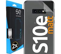 smart engineered 3D Pellicola protettiva posteriore per Samsung Galaxy S10e antiriflesso [2 pezzi Opaco, Non Vetro Temperato ma Pellicola Protettiva TPU