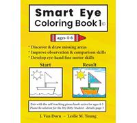Smart Eye Coloring Book 1: for Ages 4 to 6