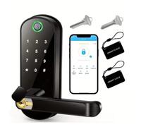 Smart Fingerprint Door Lock App Telecomando Keyless WIFI Blocco touchscreen digitale NFC IP67 Impermeabile con 2 schede IC G