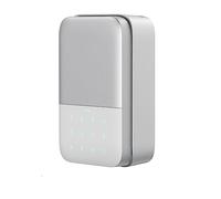 Smart Fingerprint Key Safe Box Impermeabile Outdoor Secret Storage TTlock App Wi Fi Unlock Design Squisito Cassetta portachiavi sicura per adulti Denaro sicuro ed elegante (K2B)