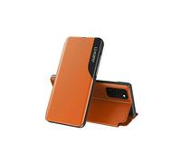 Smart flip compatibile con Samsung S23plus arancione arancione