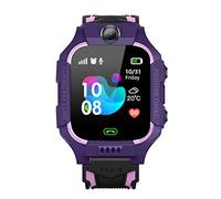 Smart For Kids - Smartwatch HD touch screen | Telefono Chiamate Messaggistica Lbs Tracker con fotocamera a denti blu, alternativa al telefono per bambini per ragazzi e ragazze, 9 x 9 x 8 cm