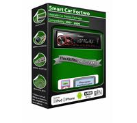 Smart Fortwo Autoradio,Pioneer Stereo USB Aux Input ,Ipod IPHONE Android Player