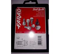 SMART FORTWO Bulloni antifurto FARAD Stil Bull dal 1998 al 2014