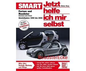 SMART Fortwo E Roadster, Manuale Di Riparazione Ora Aiuto Me Stesso, Libro