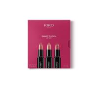KIKO Milano Smart Fusion Lip Set 03, Kit Labbra Con 3 Rossetti Dal Finish Luminoso