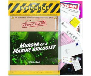 Smart Games CRYPTIC KILLERS - L Omicidio Di Un Biologo Marino Gioco Da Tavolo