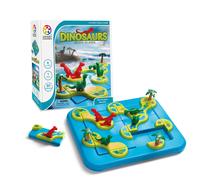 smart games - Dinosaurs Mystic Islands, Puzzle Game with 80 Challenges, 6+ Years