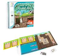 Smart Games - Down the Rabbit Hole, Magnetic Puzzle Game with 48 Challenges, 5+