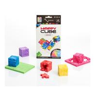 HAPPY HCE300 Expert Cardboard Box 3D Puzzle, Pack of 6, 6 Marble Colours = Blue,