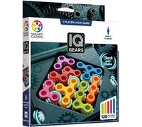 SmartGames - IQ Gears, Puzzle Game with 120 Challenges, Ages 7+