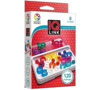 Smart Games IQ Link Gioco Solitario Rompicapo Portatile con 120 sfide 7+ Anni