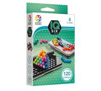 Smart Games IQ six Pro Gioco Solitario Rompicapo Portatile con 120 sfide 7+ Anni