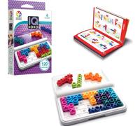 smart games - IQ XOXO, Puzzle Game with 120 Challenges, 6+ Years