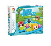 SMART GAMES sg023es Lupo Porcellini Deluxe, Set di Tavolo, lúdilo, Multicolore, Miscelanea