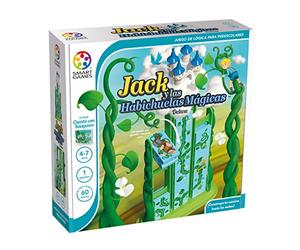 SMART GAMES SG026ES Jack and The Magic Beans Educational Child Games for Kids 4 Years Old 3D Ingenious Games for Preschool Ages