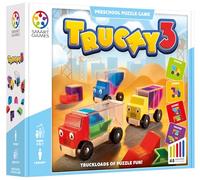 Smart Games - Trucky 3, Preschool Puzzle Game with 48 Challenges, 3+ Years