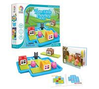 smart games - Three Little Piggies Deluxe, Preschool Puzzle Game with 48 Challenges, Picture Story Book Included, 3-6 Years
